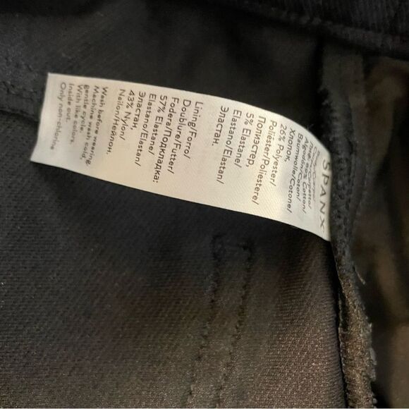 SPANX Ankle Jean-ish Leggings in Twilight Rise Dark Blue Size SP NEW - Picture 6 of 6